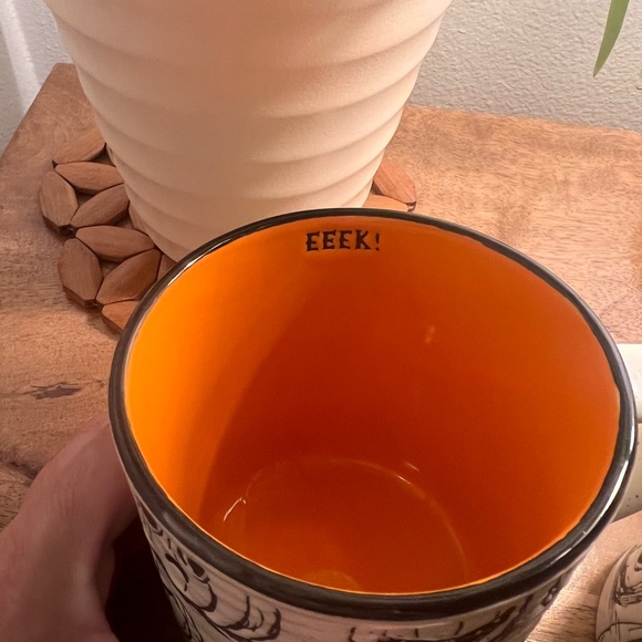 Inhomestylez Halloween Mugs BOO! & SPOOKY! Pumpkin Faces - Picture 2 of 4